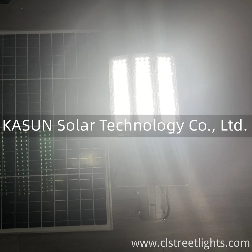 500W LED Parking Lot Light High Brightness Solar Street Light Split Type Security Lighting with Dusk-to-Dawn Waterproof IP65 LED Stadium Floodlight for Yard